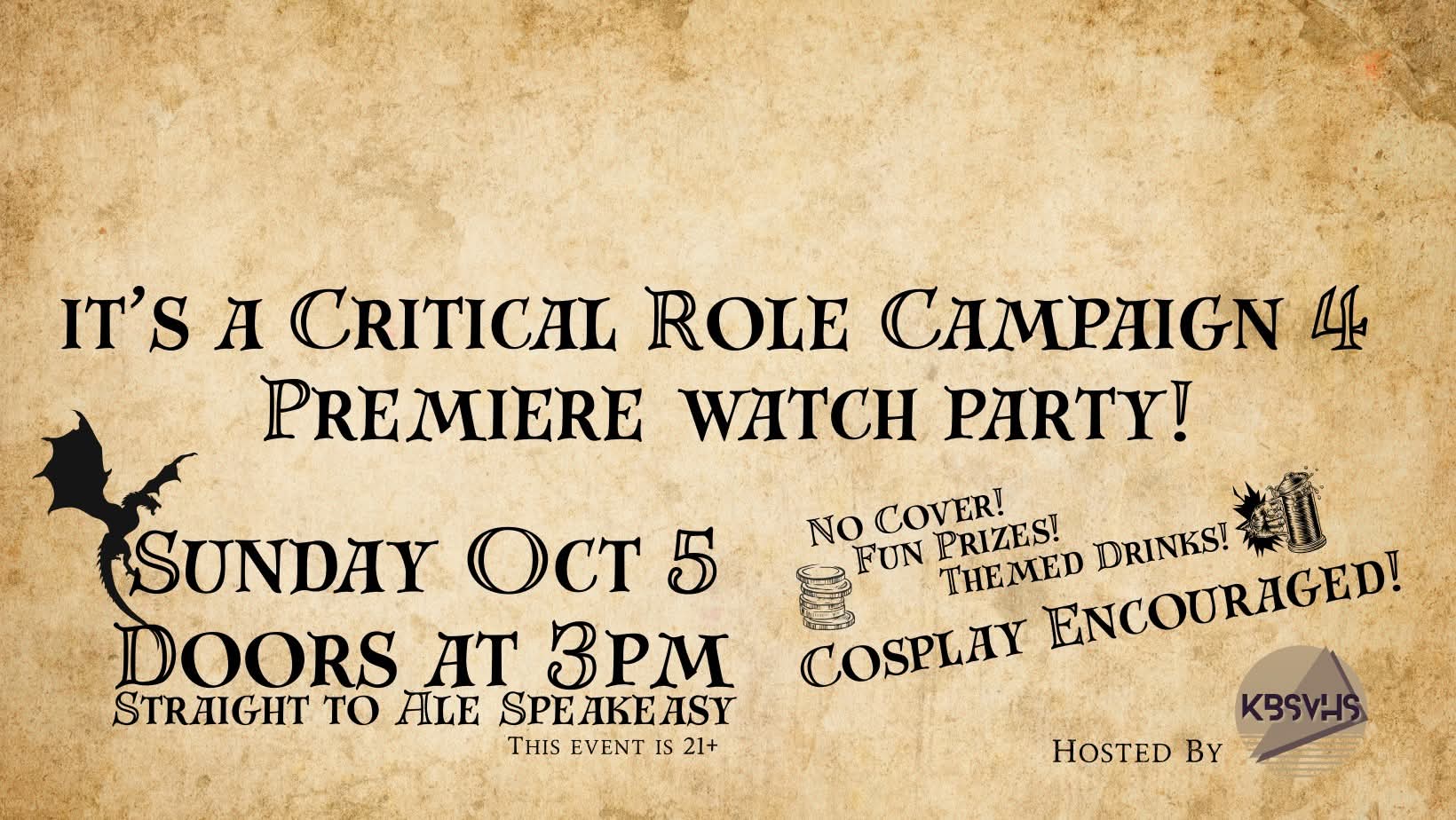Critical Role watch party