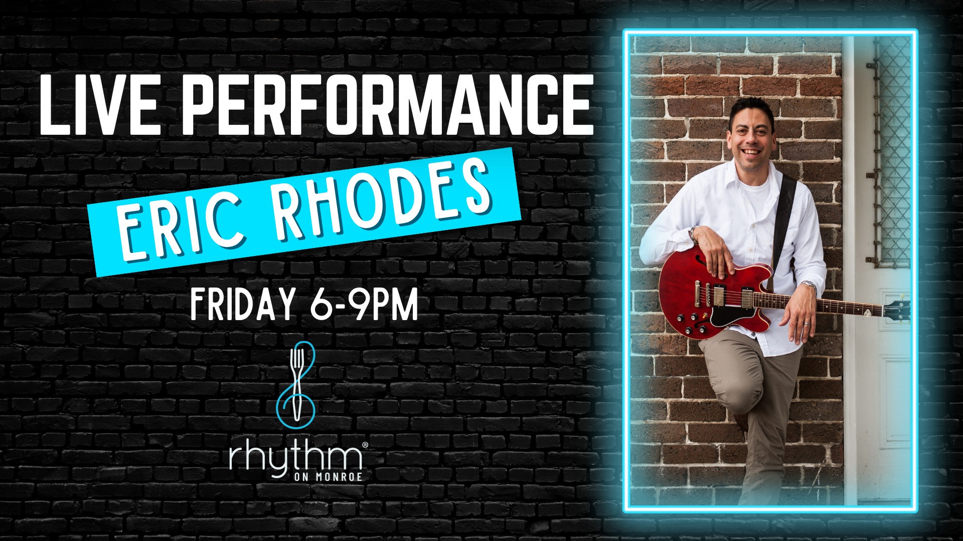 Rooftop Riffs Friday featuring Eric Rhodes Rooftop Riffs Friday featuring Eric Rhodes