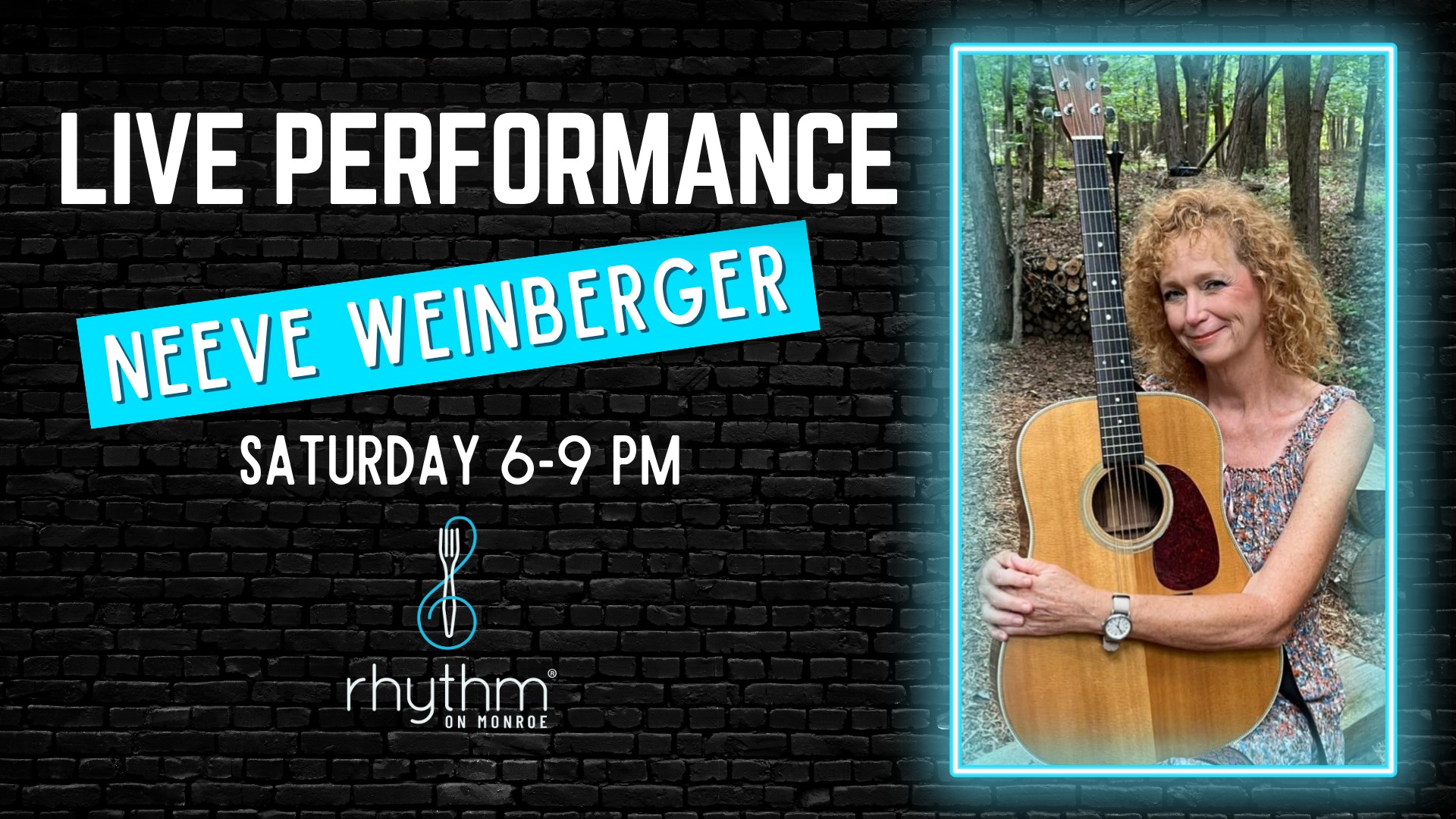 Rhythm Saturdays featuring Neeve Weinberger Rhythm Saturdays featuring Neeve Weinberger