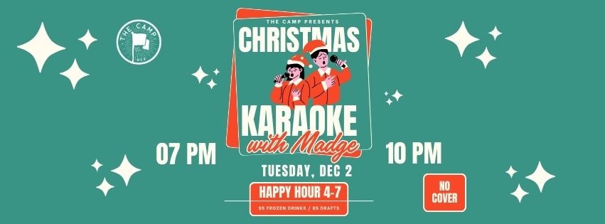 Christmas Karaoke with Madge Christmas Karaoke with Madge