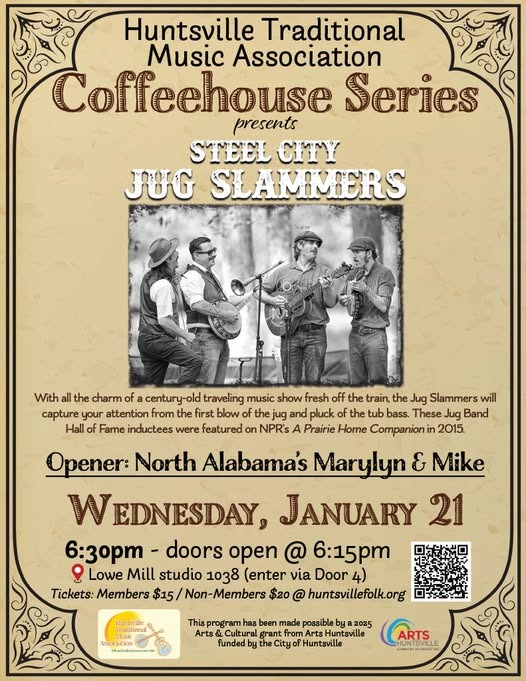 Coffeehouse Series – Steel City Jug Slammers Coffeehouse Series – Steel City Jug Slammers