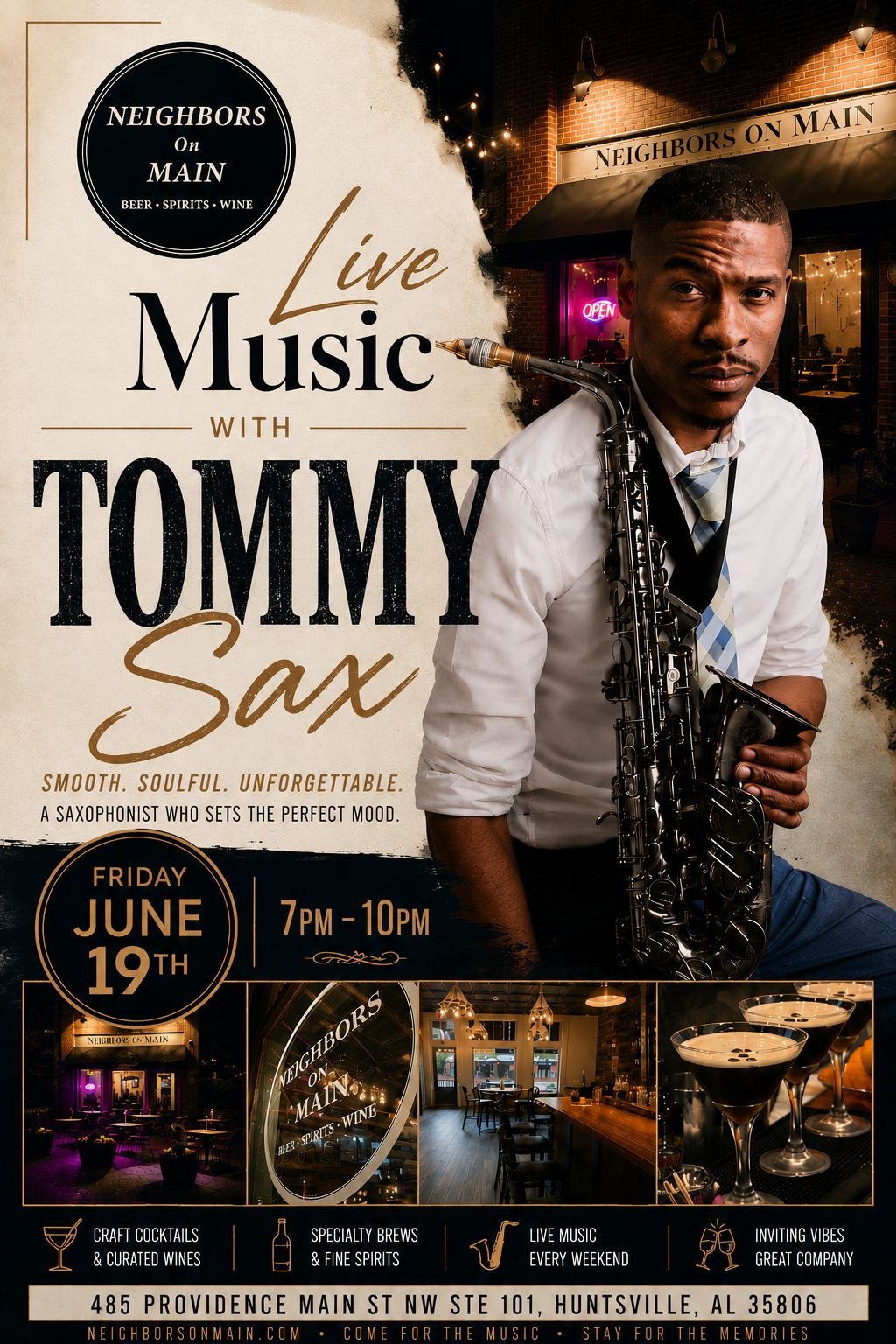 Tommy Sax Live