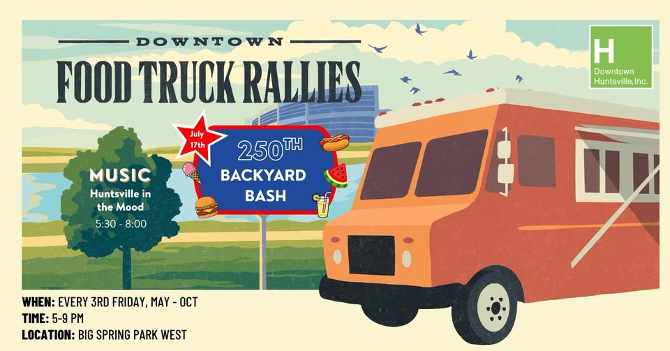 Downtown Food Truck Rallies: 250th Backyard Bash Downtown Food Truck Rallies: 250th Backyard Bash