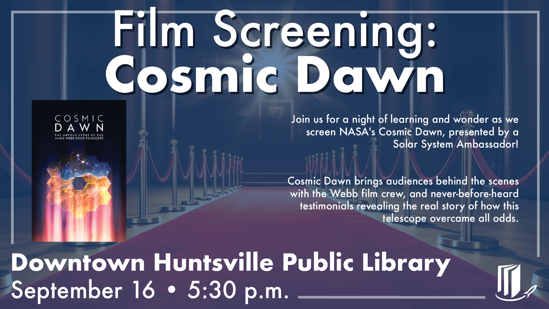 Special Film Screening: Cosmic Dawn