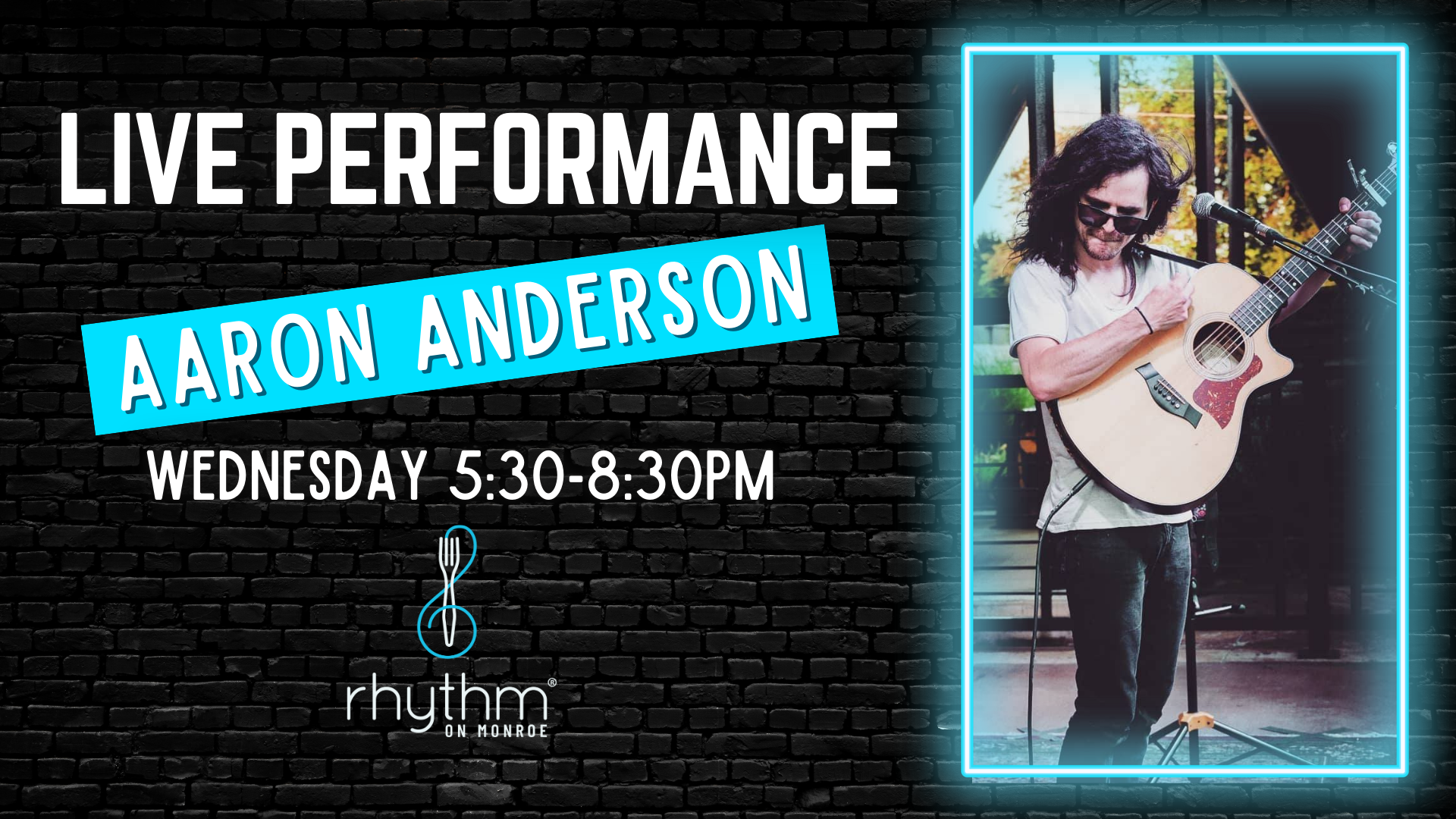Rhythm Wednesdays featuring Aaron Anderson