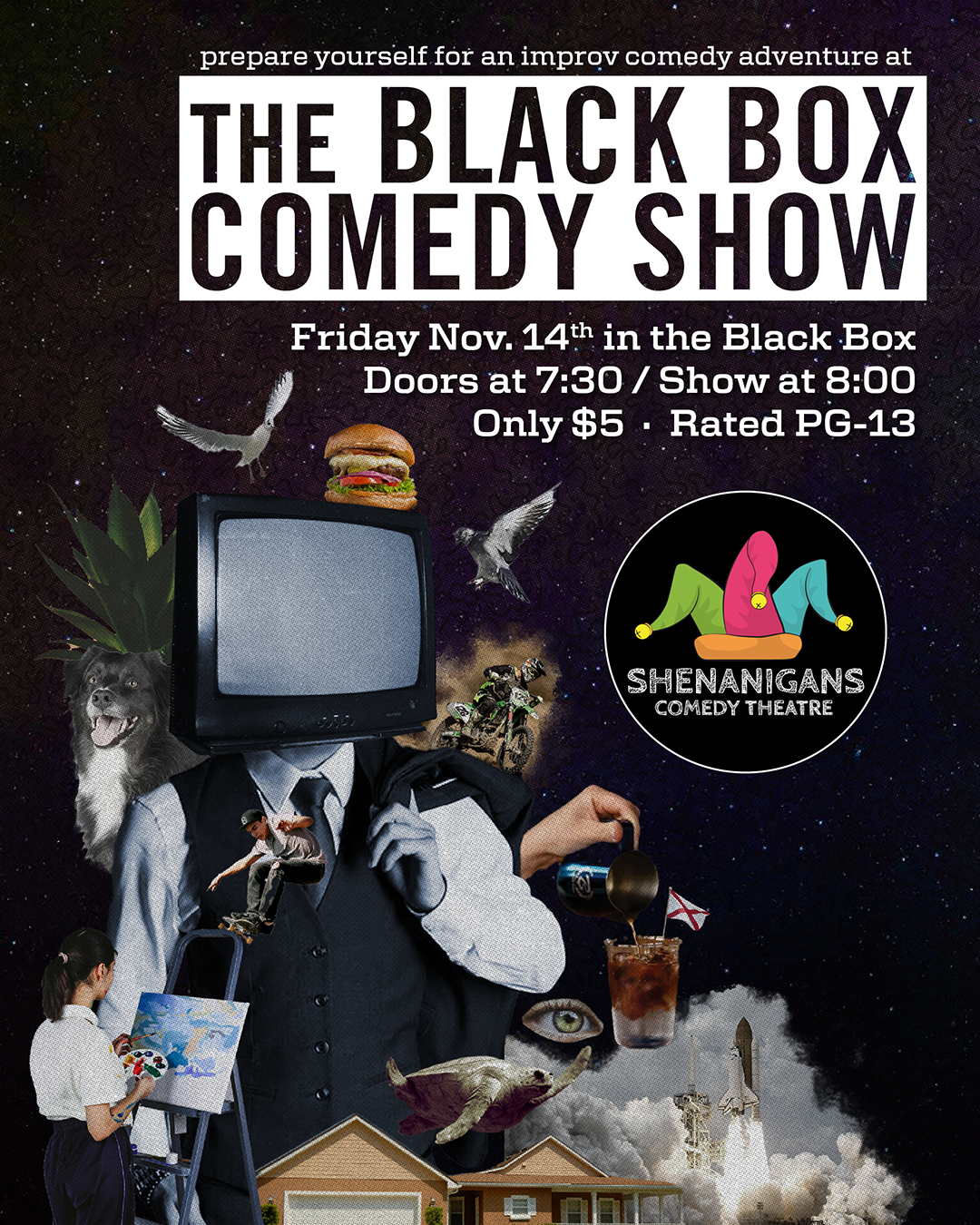 The Black Box Comedy Show The Black Box Comedy Show