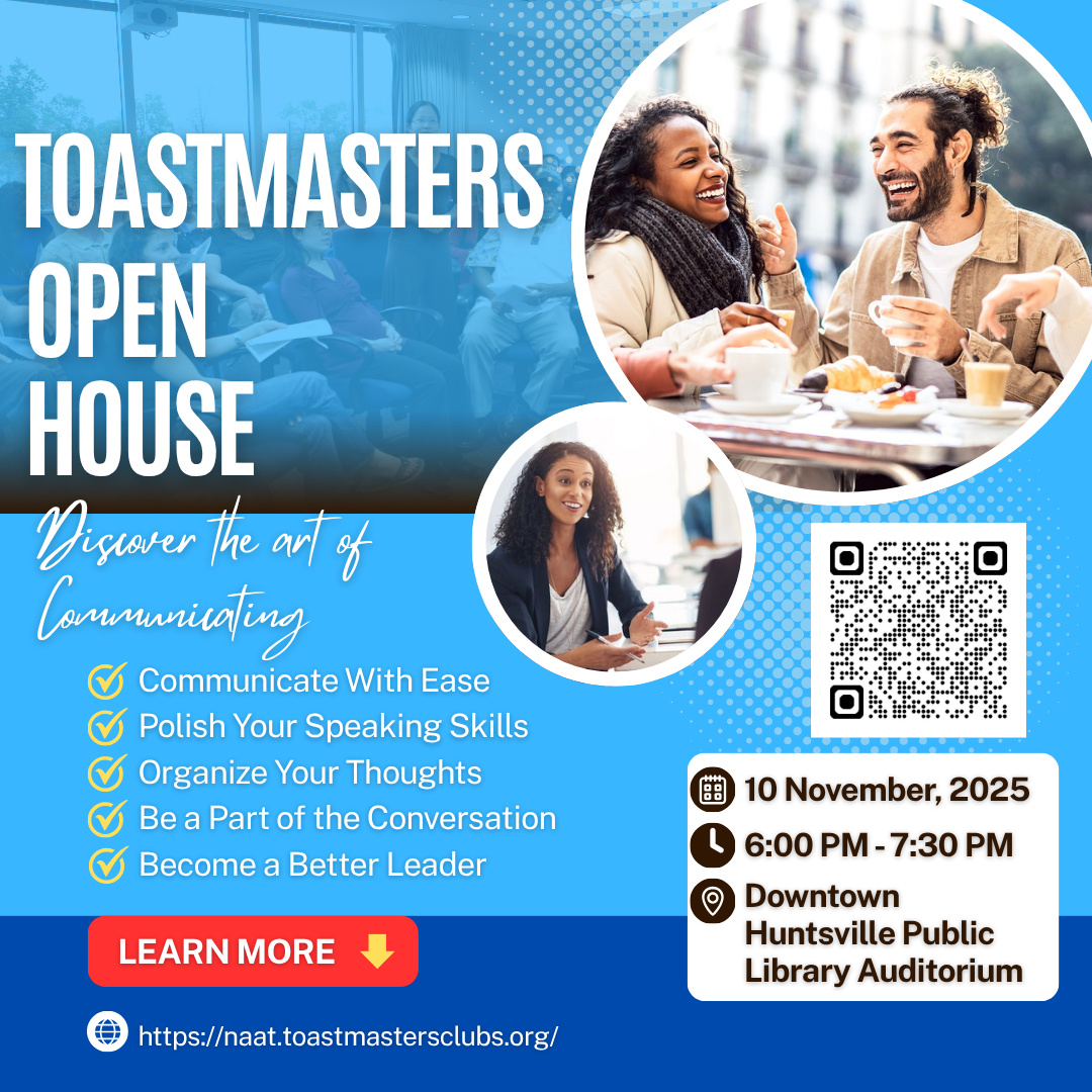 Toastmasters Open House Toastmasters Open House