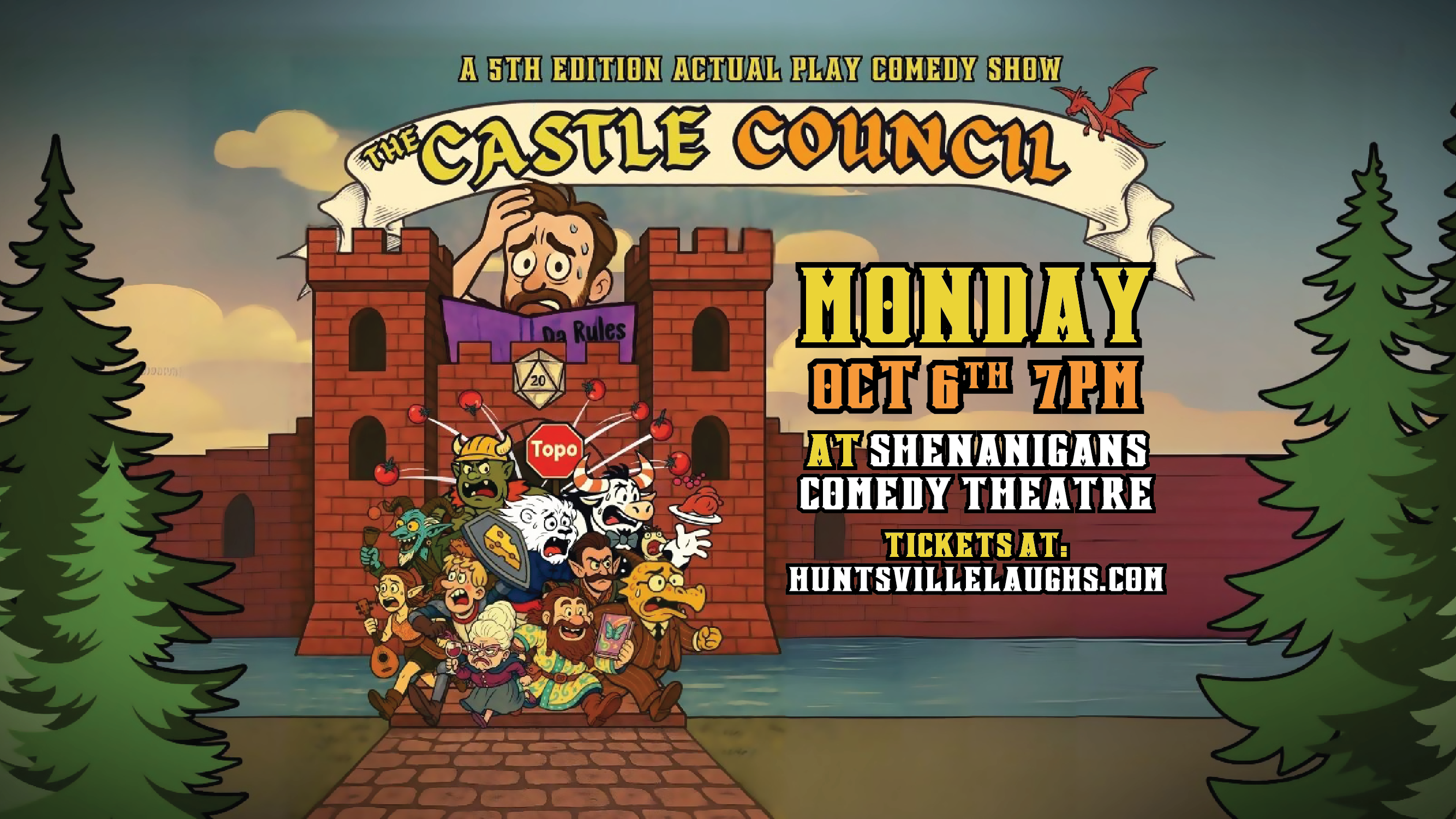 The Castle Council: 5th Edition Improv Comedy Show