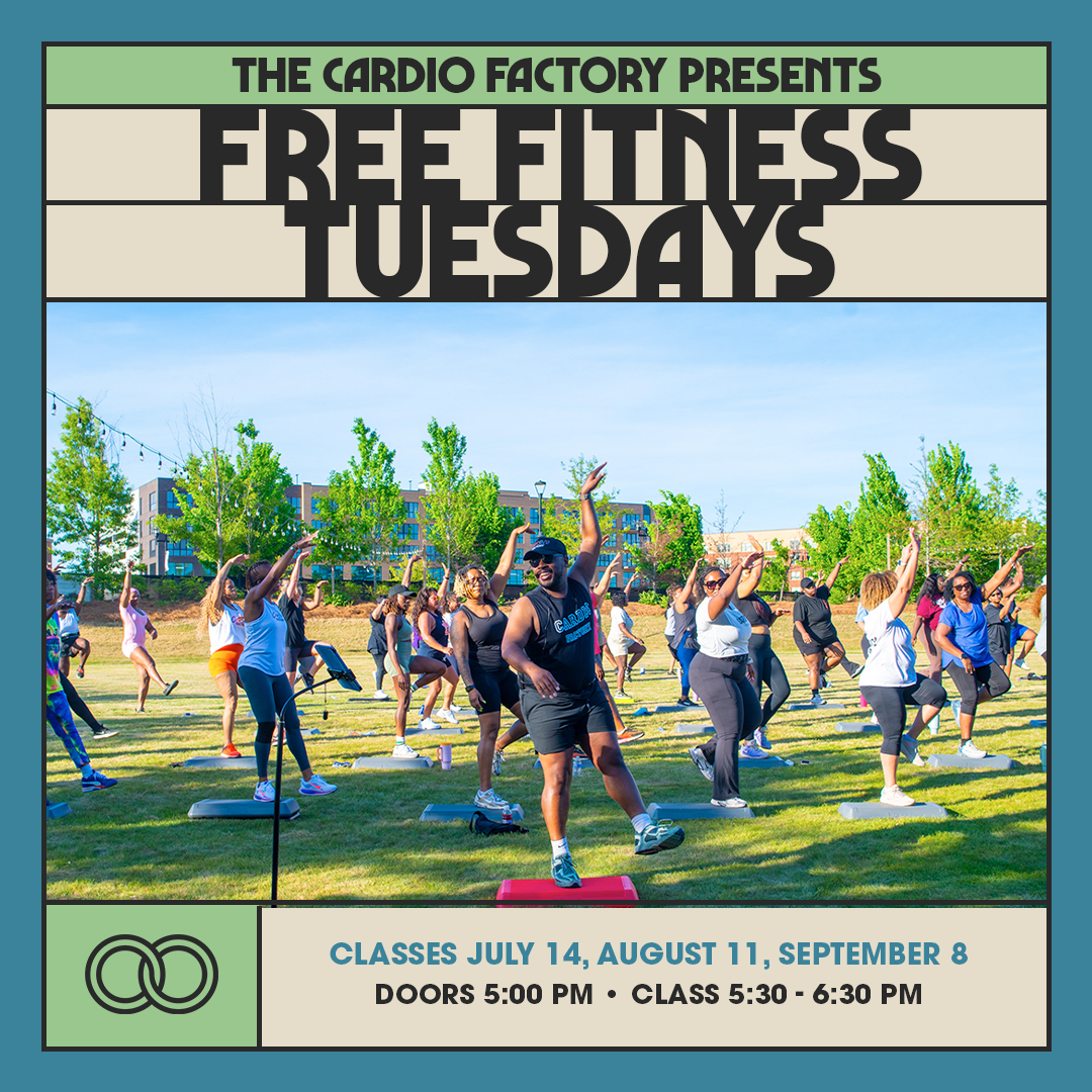 Free Fitness Tuesday with The Cardio Factory Free Fitness Tuesday with The Cardio Factory