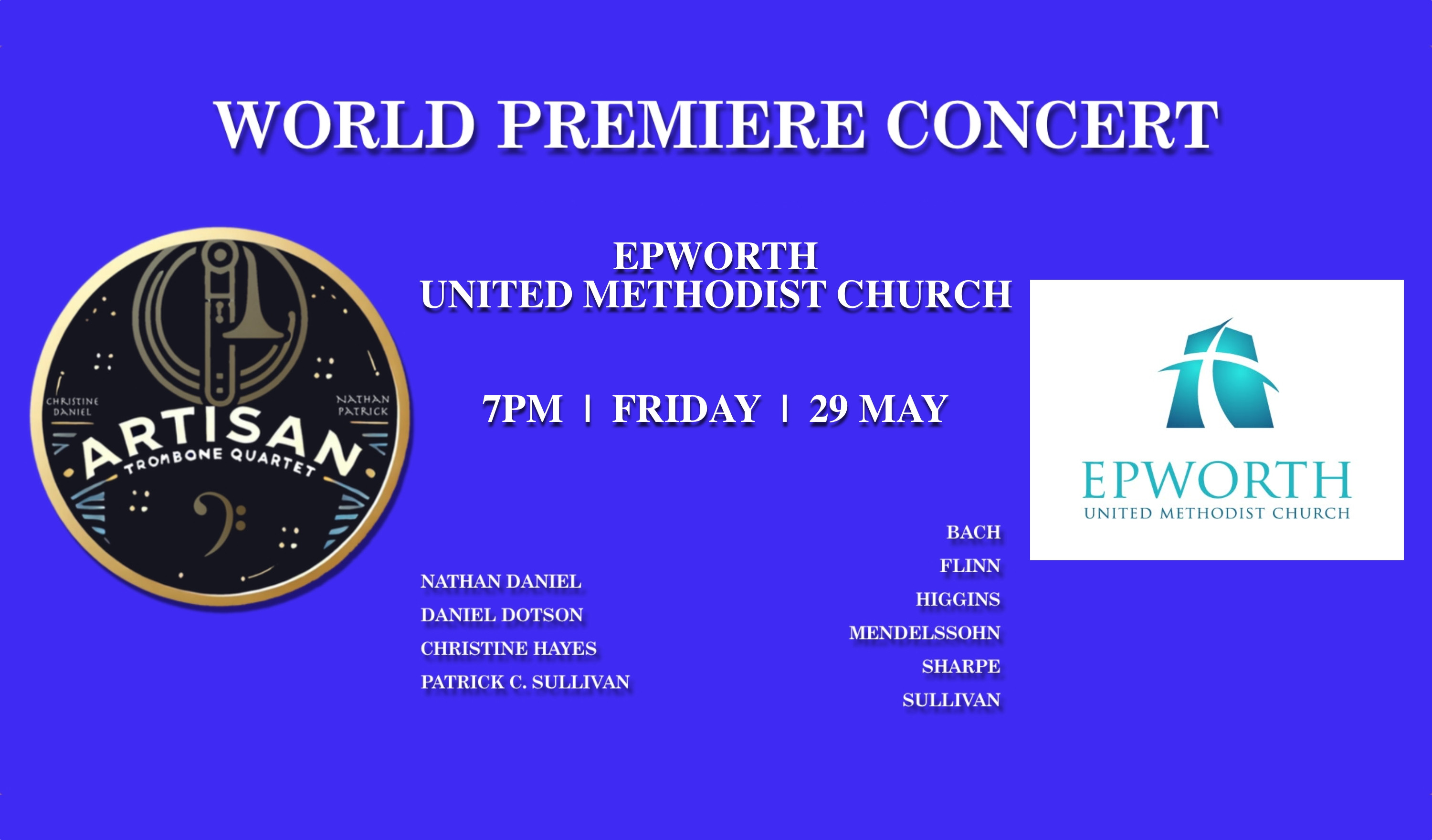 Artisan Trombone Quartet World Premiere Concert Artisan Trombone Quartet World Premiere Concert