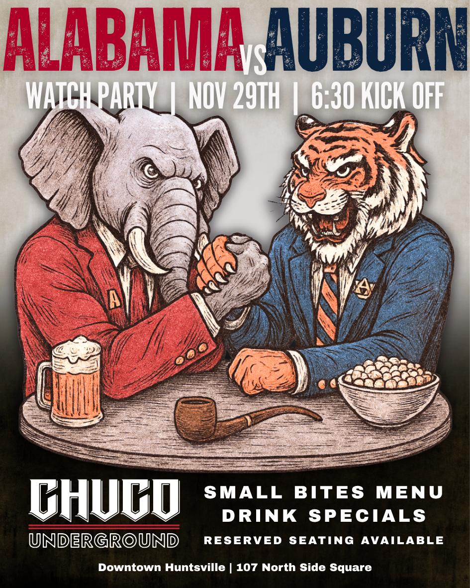 Chuco Underground Iron Bowl Watch Party Chuco Underground Iron Bowl Watch Party
