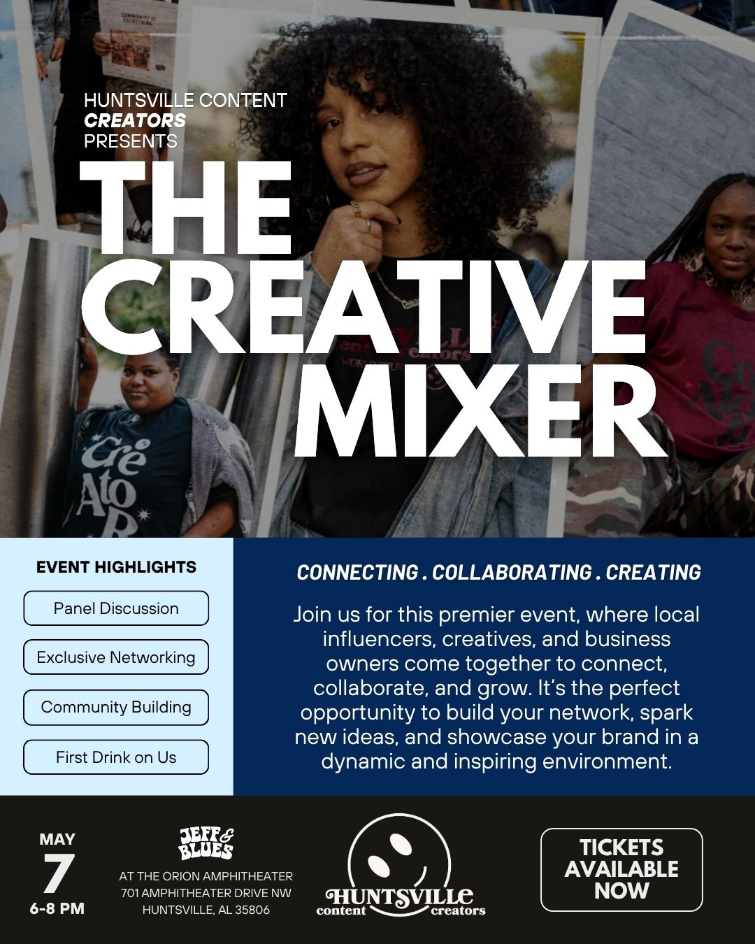 The Creative Mixer: Huntsville Content Creators Networking Event The Creative Mixer: Huntsville Content Creators Networking Event