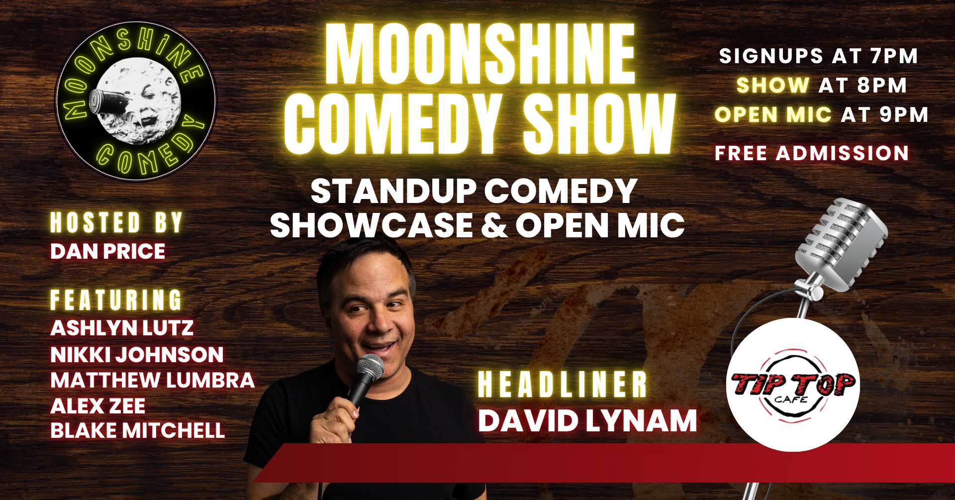 Moonshine Comedy Show Moonshine Comedy Show