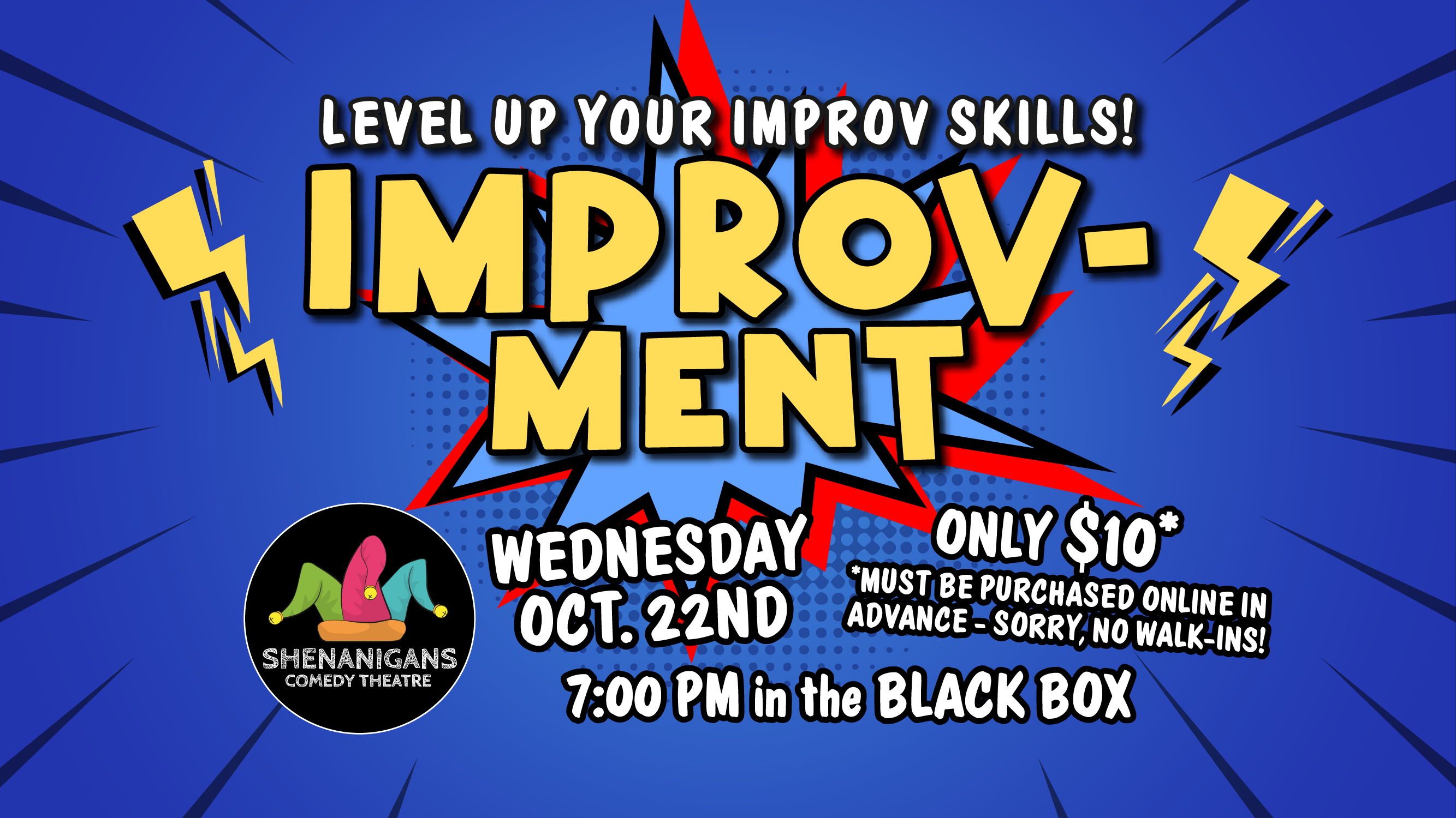 Improv-Ment: Level Up Your Improv Skills Improv-Ment: Level Up Your Improv Skills