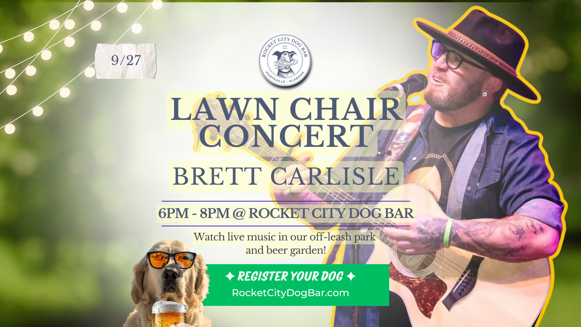 Lawn Chair Concert ft. Brett Carlisle