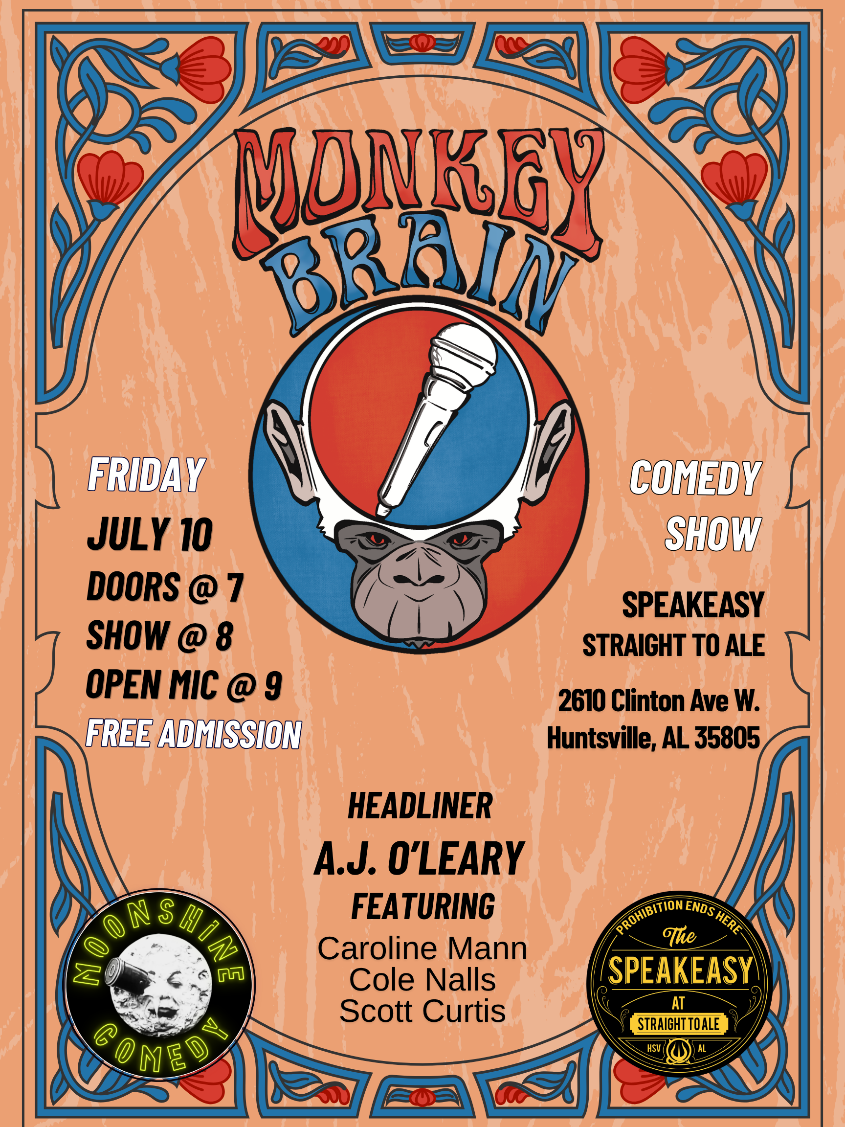 Monkey Brain Comedy Show Monkey Brain Comedy Show