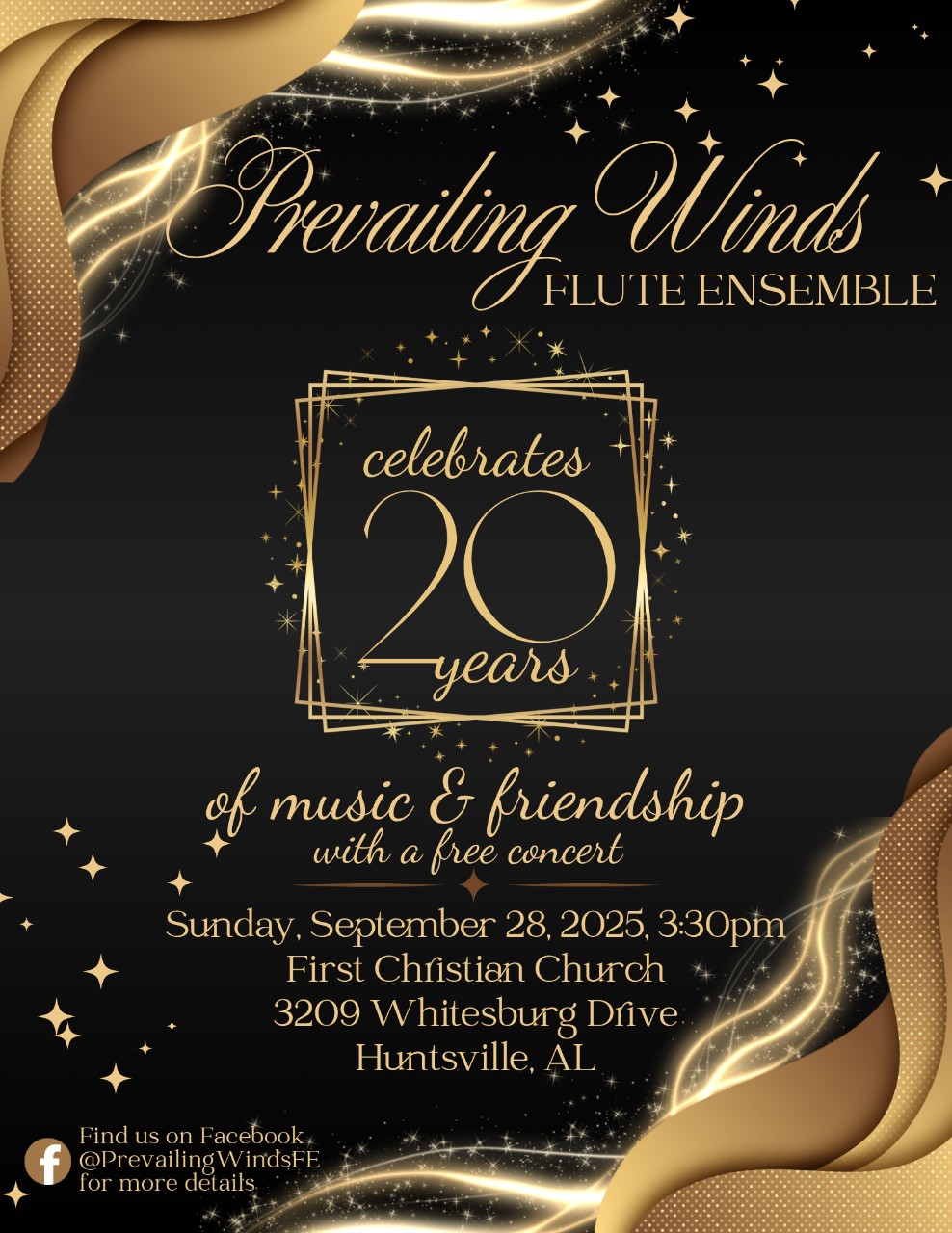 Prevailing Winds Flute Ensemble 20th Anniversary Concert