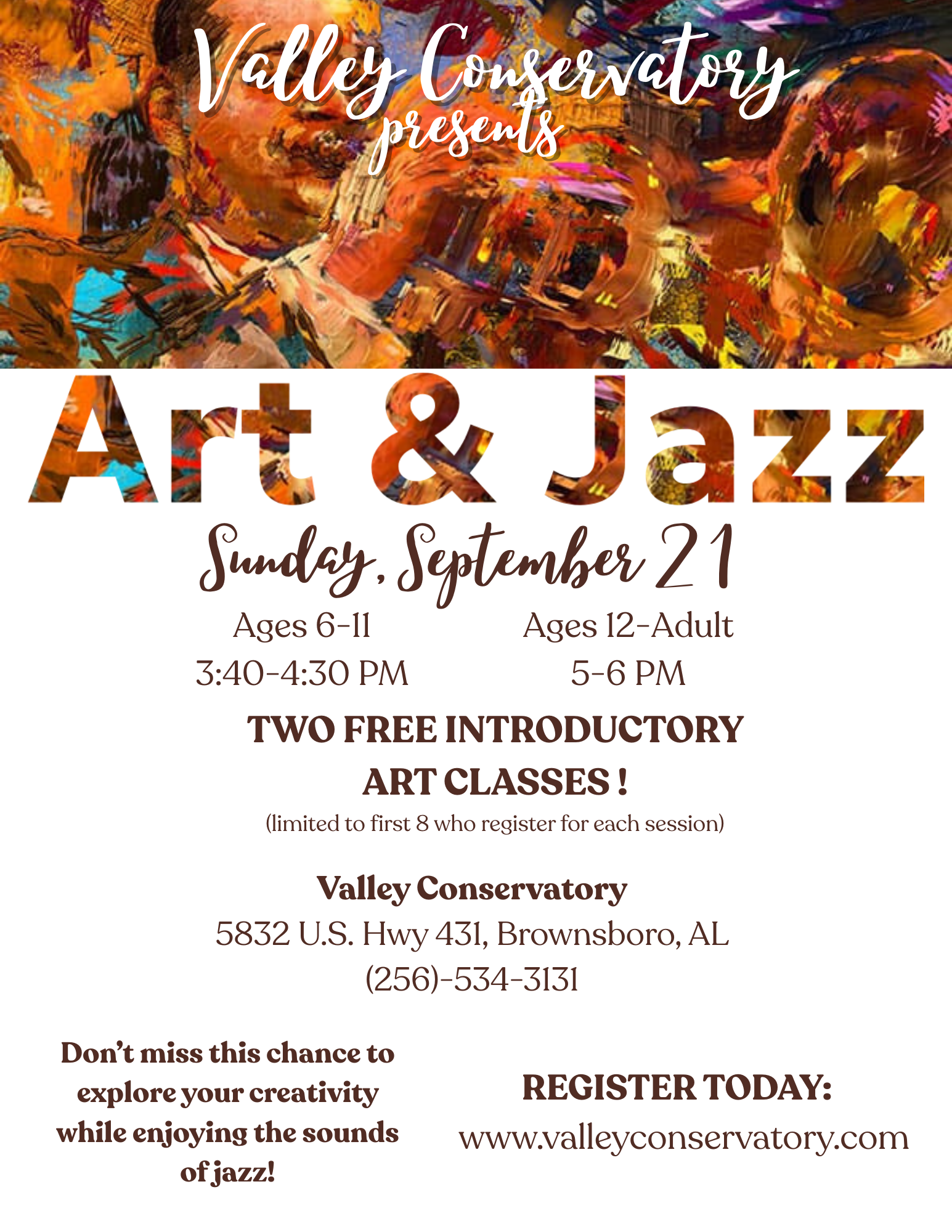 Valley Conservatory Art & Jazz