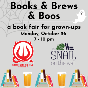 Books & Brews & Boos: a book fair for grown-ups Books & Brews & Boos: a book fair for grown-ups