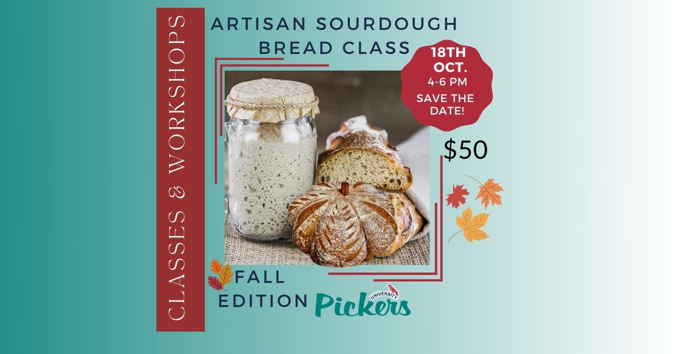 Sourdough Bread class Fall Edition