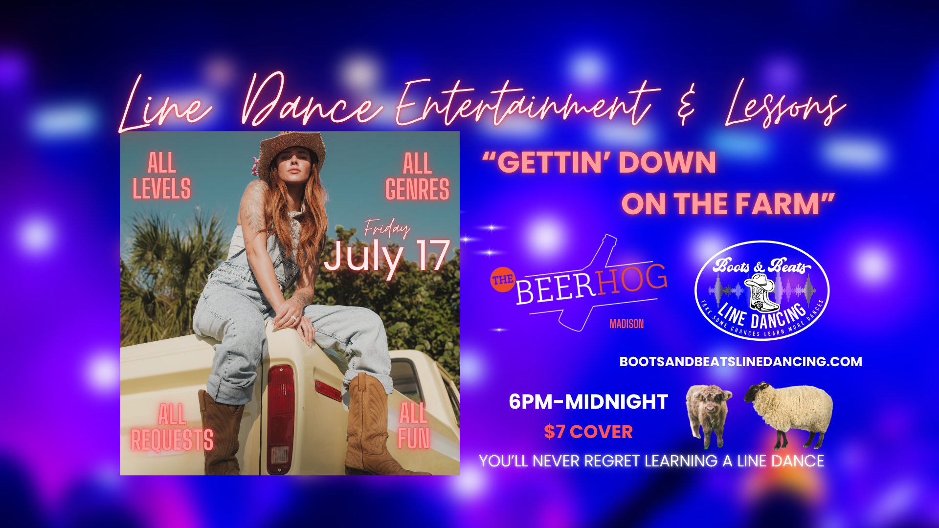 Gettin’ Down on the Farm Line Dance Theme Night Gettin’ Down on the Farm Line Dance Theme Night
