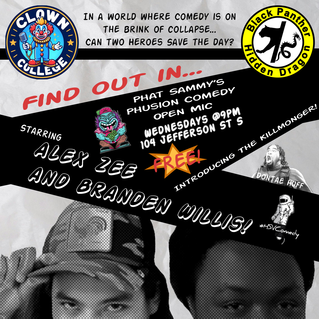 Phat Sammy’s Phusion Comedy Open Mic