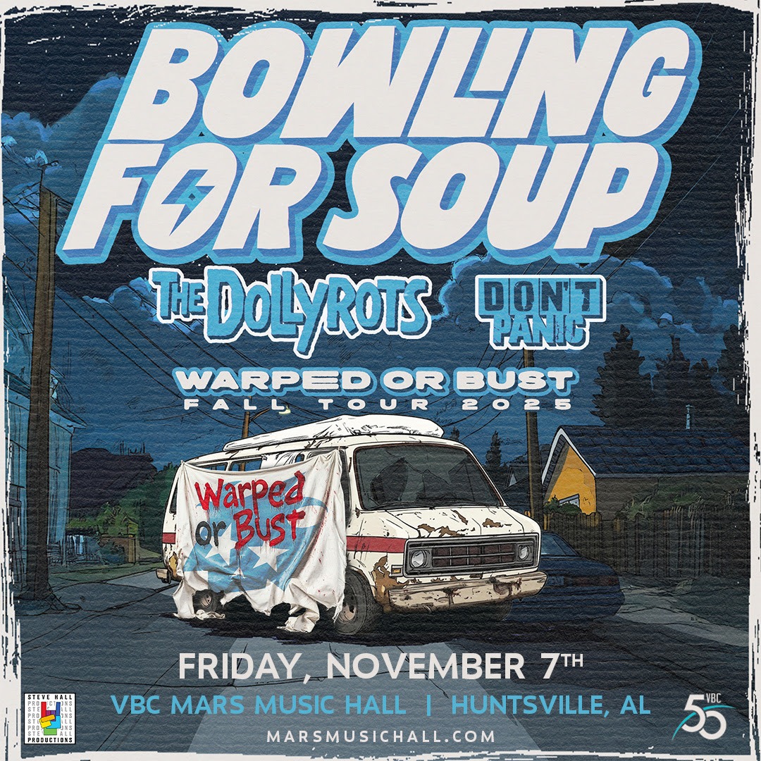 BOWLING FOR SOUP WARPED OR BUST FALL TOUR 2025 BOWLING FOR SOUP WARPED OR BUST FALL TOUR 2025