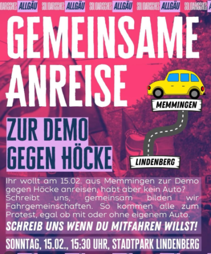 Gegendemo Lindenberg