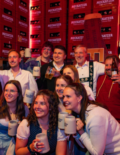 Meckatzer Brauerei Party