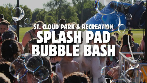 Free! Splash Pad Bubble Bash